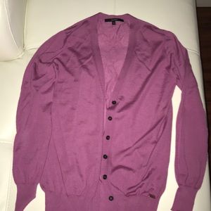 authentic Gucci bottons sweater/purple/ small